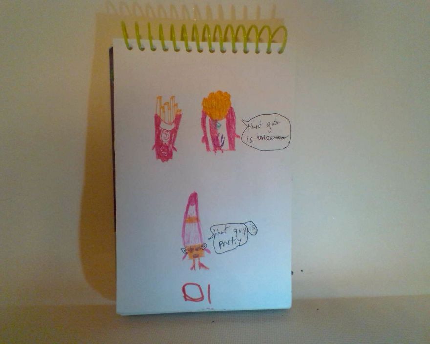 I Found A Notebook Full Of Old Drawings By Me And My Sister When We Were Around 6 And 9