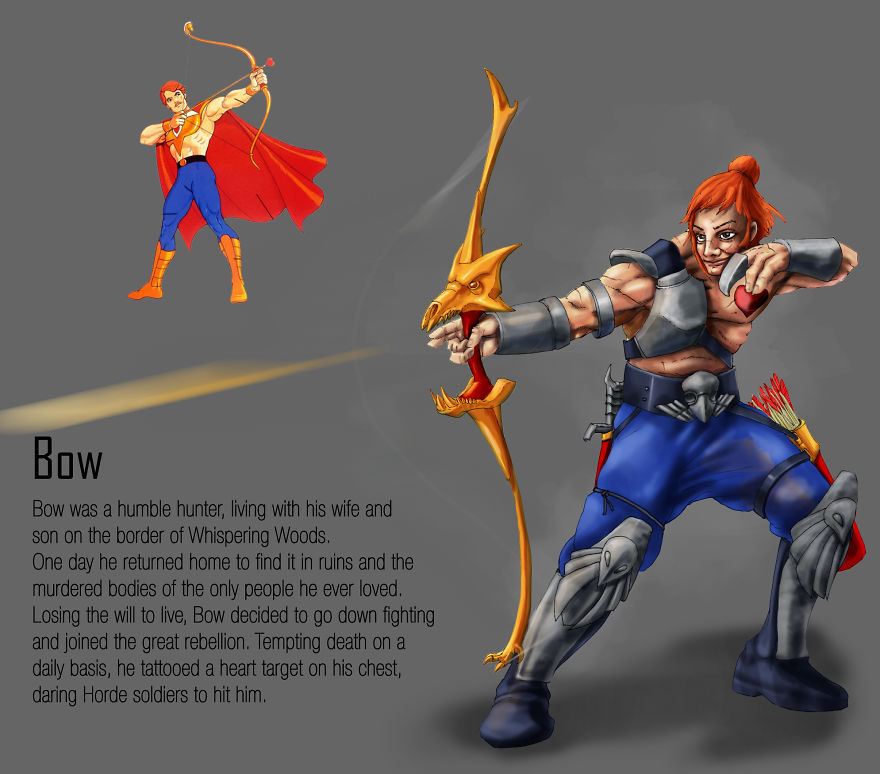 My Masters Of The Universe Redesigns
