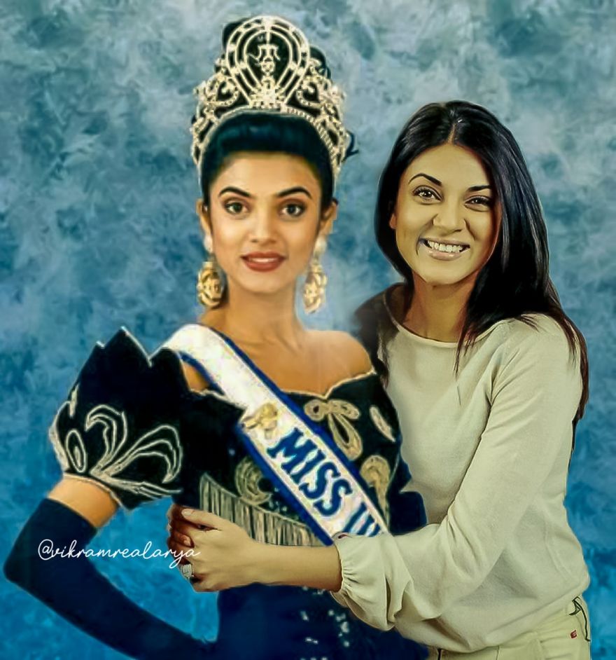 The Miss Universe With Sushmita Sen