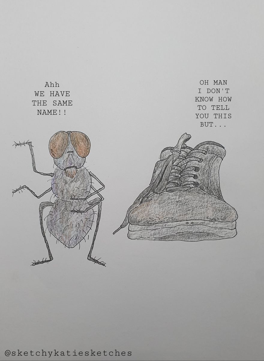 Sharing My Silly Drawings (5 Pics)