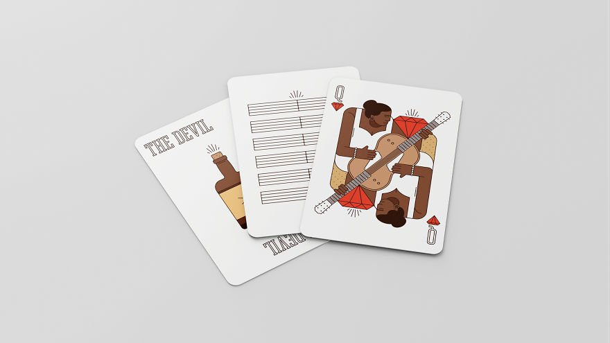 Blues Pioneers Honoured In Illustrated Playing Cards.