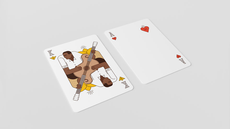 Blues Pioneers Honoured In Illustrated Playing Cards.
