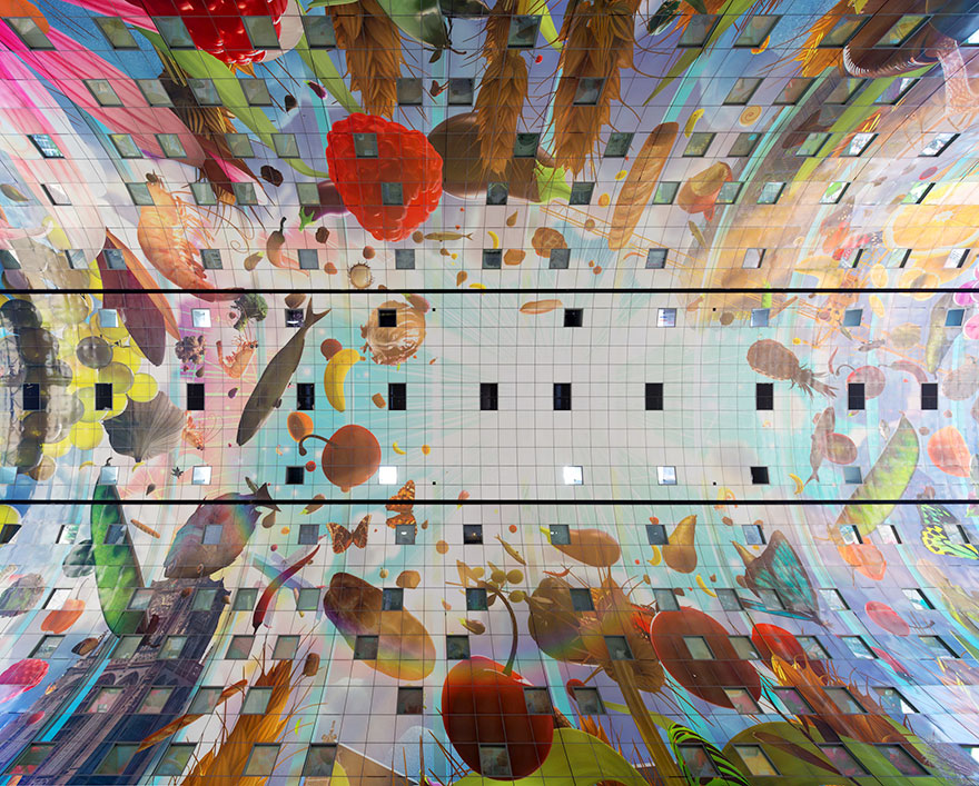 6 Years Ago, I Designed A Huge Digital Mural For Rotterdam’s Markthal And It’s Still The Craziest Project In My Career