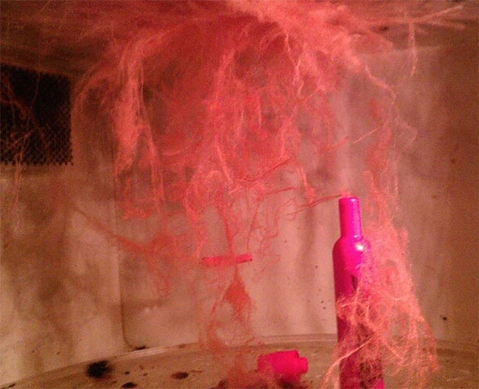 This Is What Happens When You Put A Highlighter In The Microwave In Case You Were Wondering