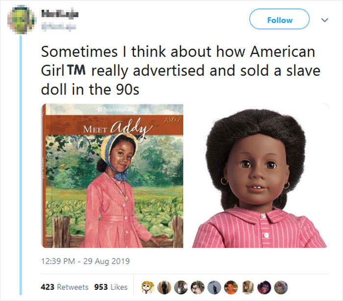 slave american doll