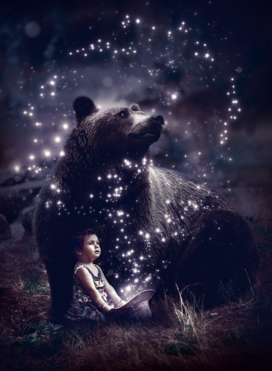 I Create Images About The Imaginative World Of Children
