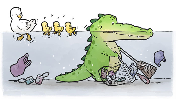 I Create Comics To Change The Perspective On Alligators