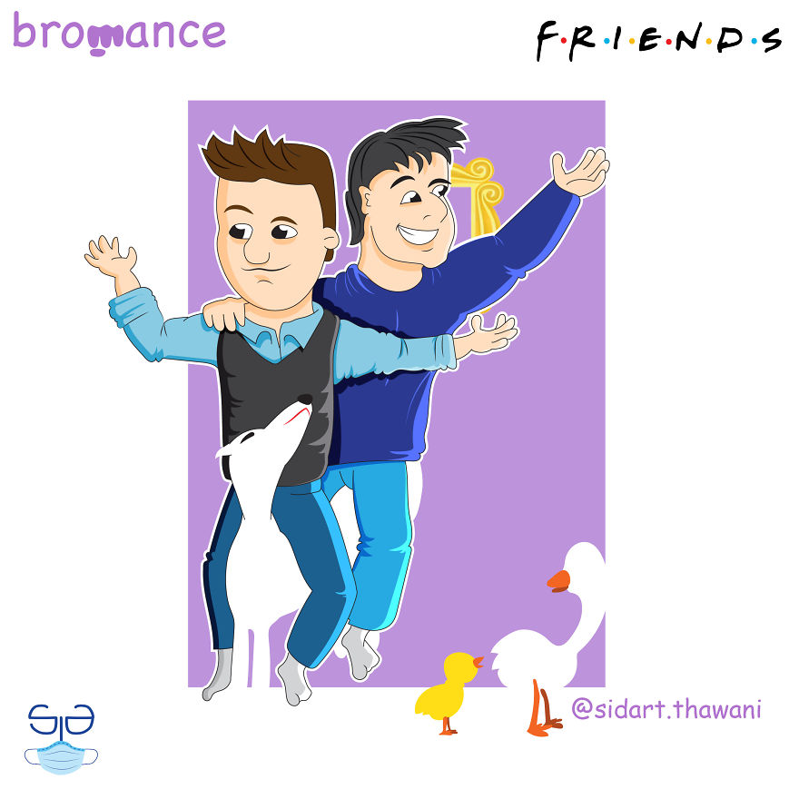 I Created A Toon Version Of All Famous Bros Of TV Shows!