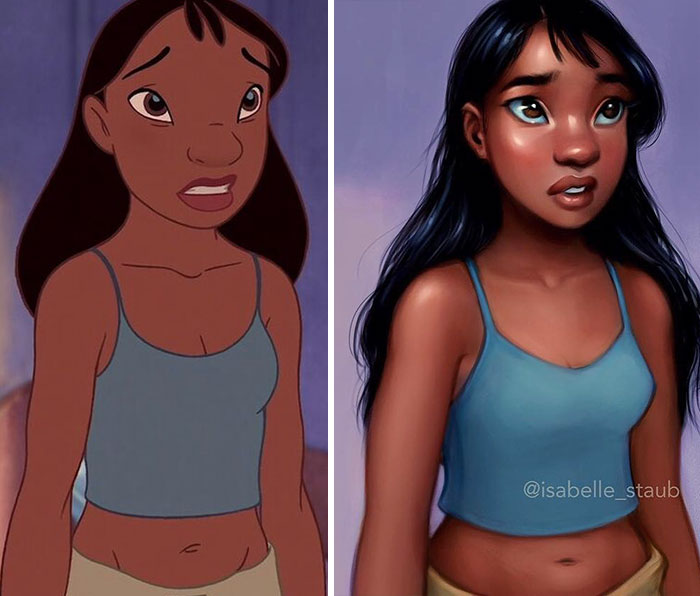 This Artist Turns Disney Animals Into Humans Using Her Own Unique Style