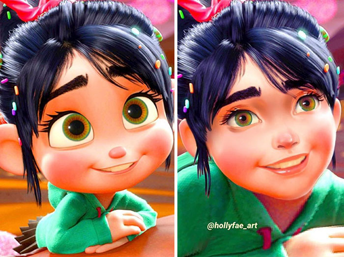 Artist Shows What 10 Disney Princesses Would Look Like With Realistic Proportions
