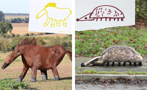 Dad Photoshops Kids’ Drawings As If They Were Real, And It’s Terrifyingly Funny (30 New Pics)