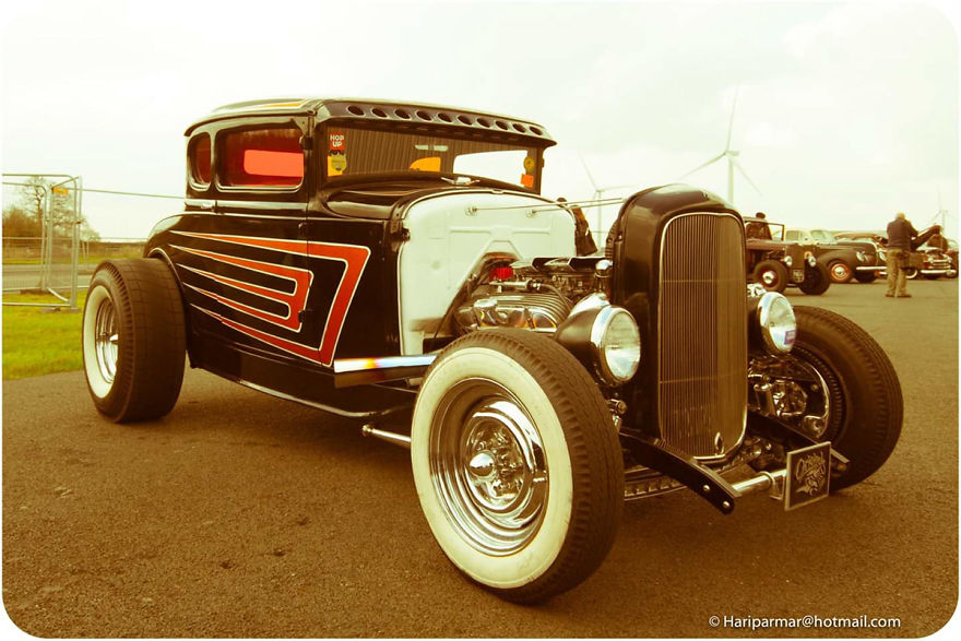 I Photograph The Past In The Present, By Taking Shots Of Vintage Hot Rods (18 Pics)