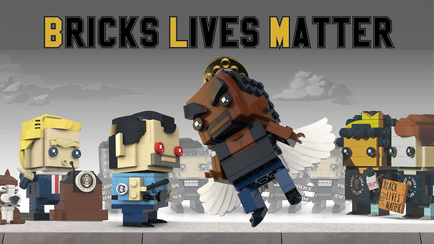 Bricks Lives Matter Bricks Lives Matter