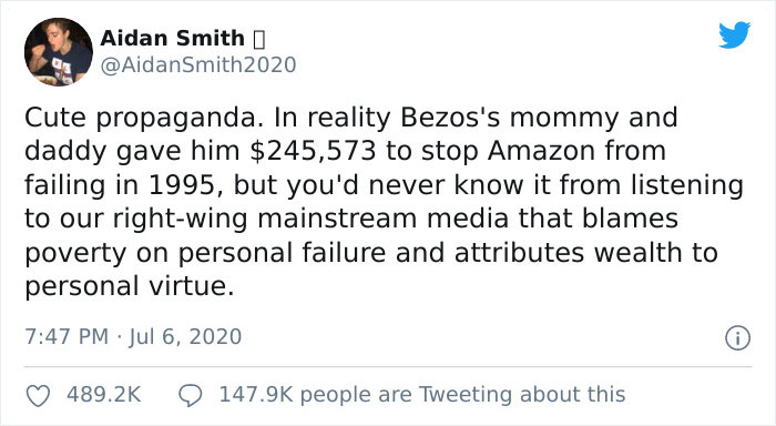 Viral Thread Busts The Myth About Famous Billionaires Starting Out "Poor"