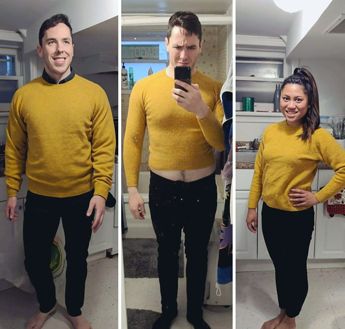 The Many Stages In My Sweater's Life