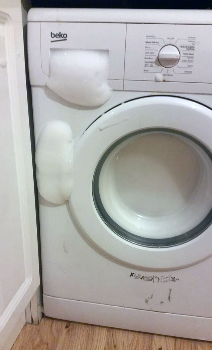 My Sister's Friend's Washing Machine Did This