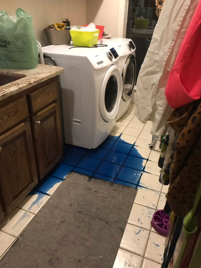 Washing Machine Shook The Detergent Off
