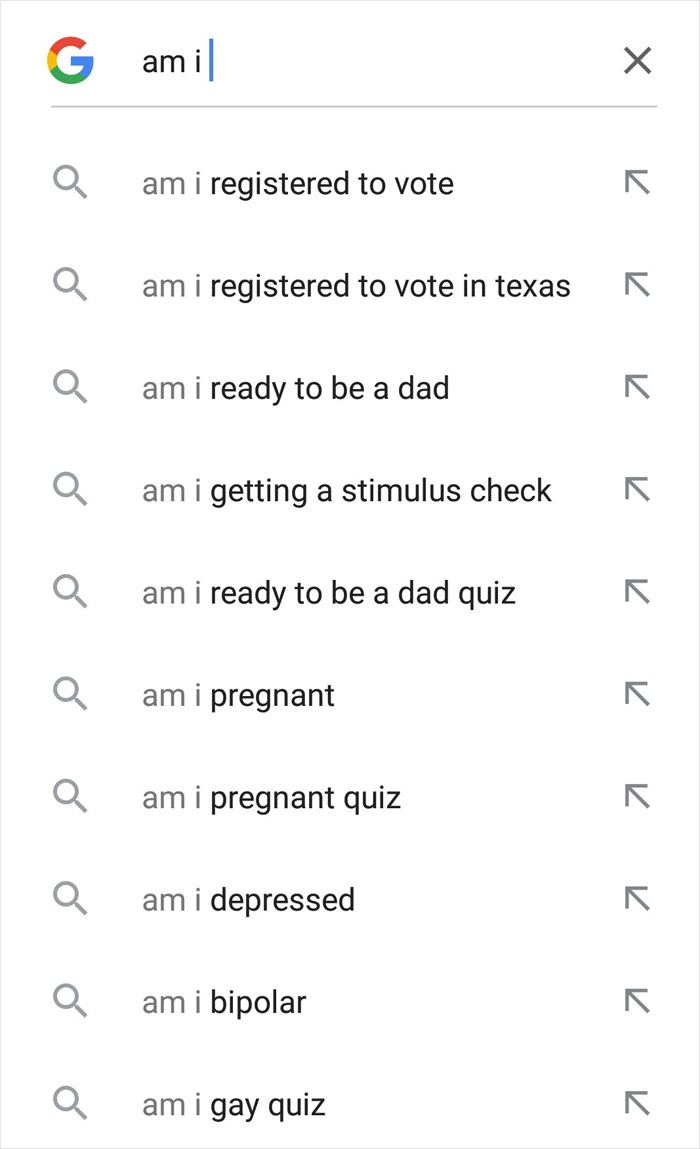 10 People Share Their Google Search Autofill Results About America And It's Crystal Clear That Things Are Not OK
