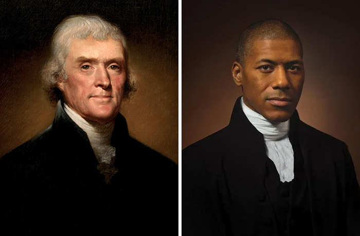15 Side-By-Side Portraits Of Famous Historical Figures And Their Direct Descendants