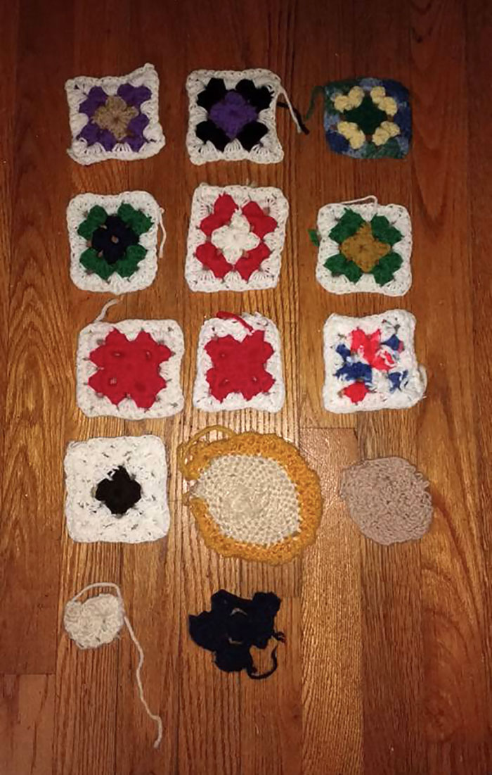 The Progression Of Alzheimer's Through My Mom's Crocheting