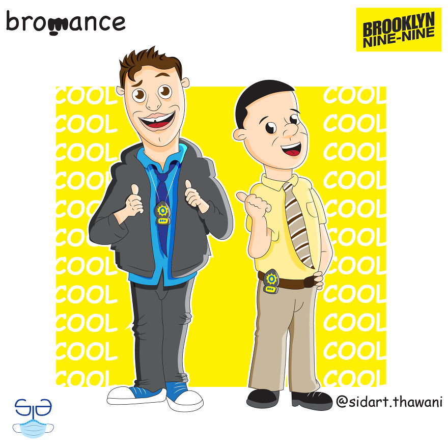 I Created A Toon Version Of All Famous Bros Of TV Shows!