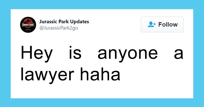 30 Funny Tweets From This Jurassic Park Parody Account