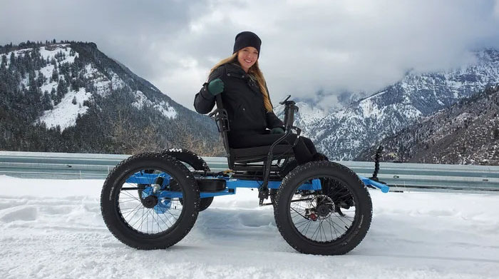 Man Designs An Off-Road “Wheelchair” So That His Wife Can Go Places She Never Imagined, It’s Now Up For Mass-Production