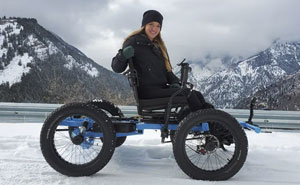 Man Designs An Off-Road "Wheelchair" So That His Wife Can Go Places She Never Imagined, It's Now Up For Mass-Production