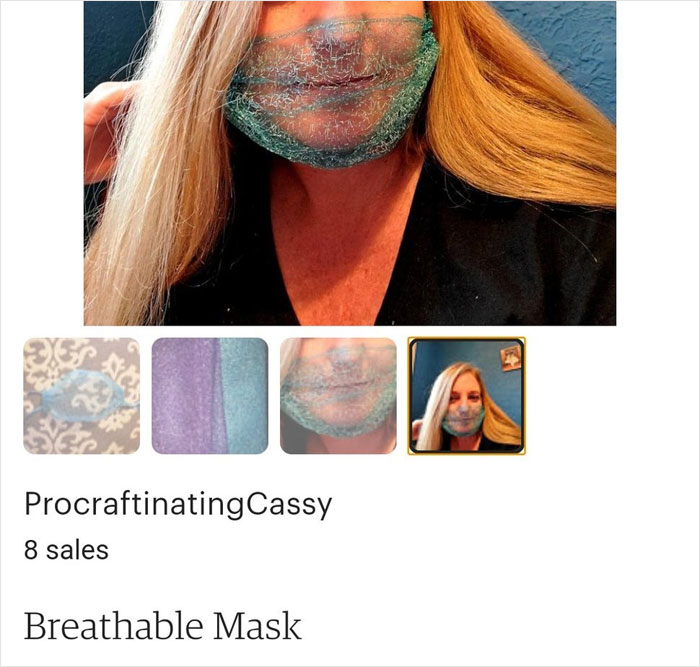 Sellers Of 'Breathable Masks' Get Called Out For Selling These Items Which Obviously Don't Work