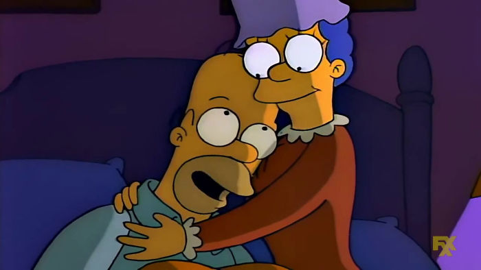 When Homer Went Bald Again