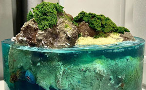 Bakers Are Topping Each Other By Creating Cakes That Look Like Paradise Islands (30 Pics)