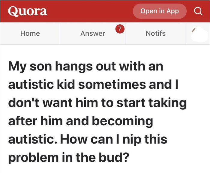 Parent Asks How To Protect Son From 'Catching' Autism From His Friend, Gets A Wake-Up Call From The Commenters