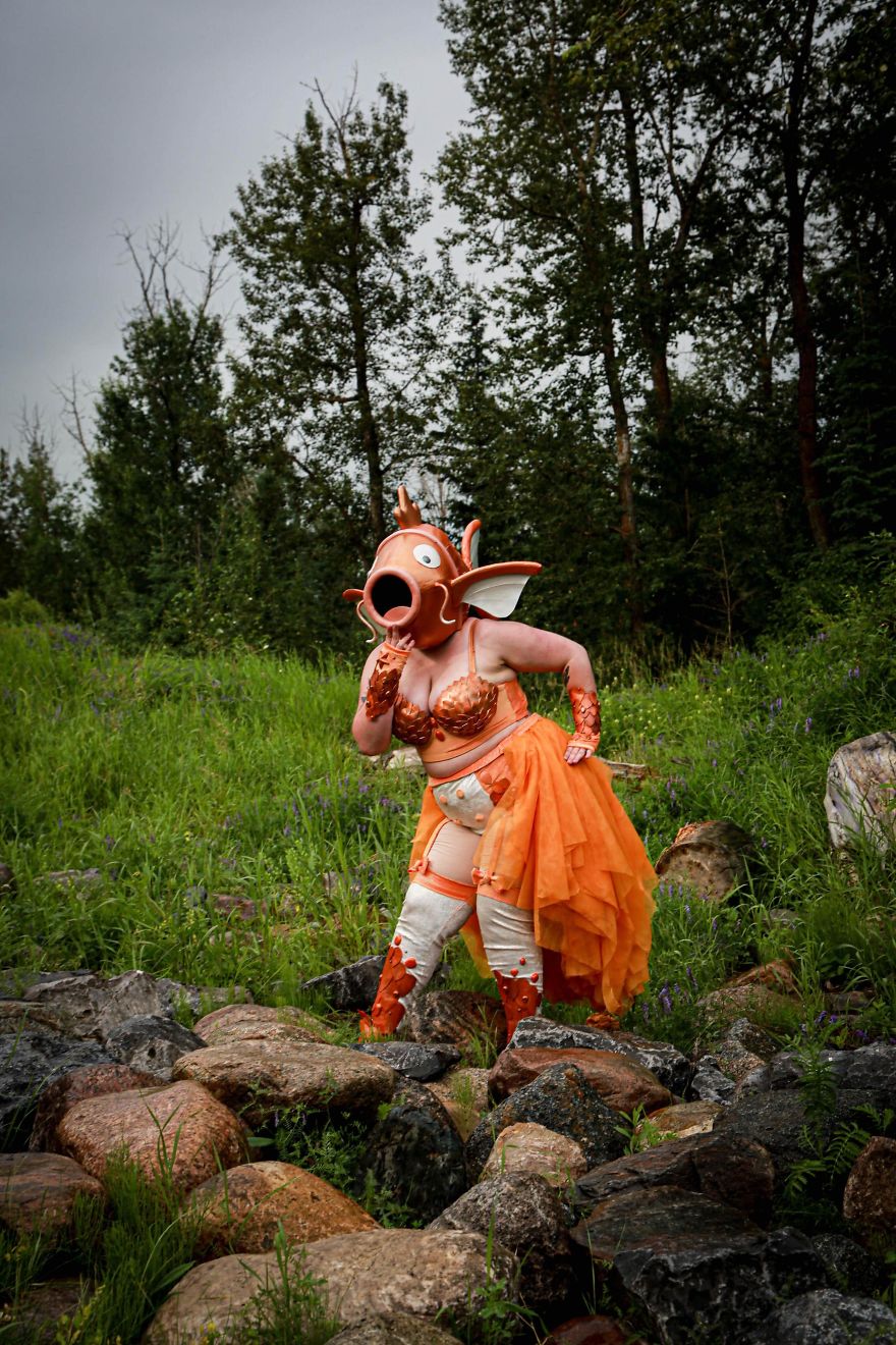 Magikarp Cosplay Inspired By Noflutter Artwork Comes To Life!