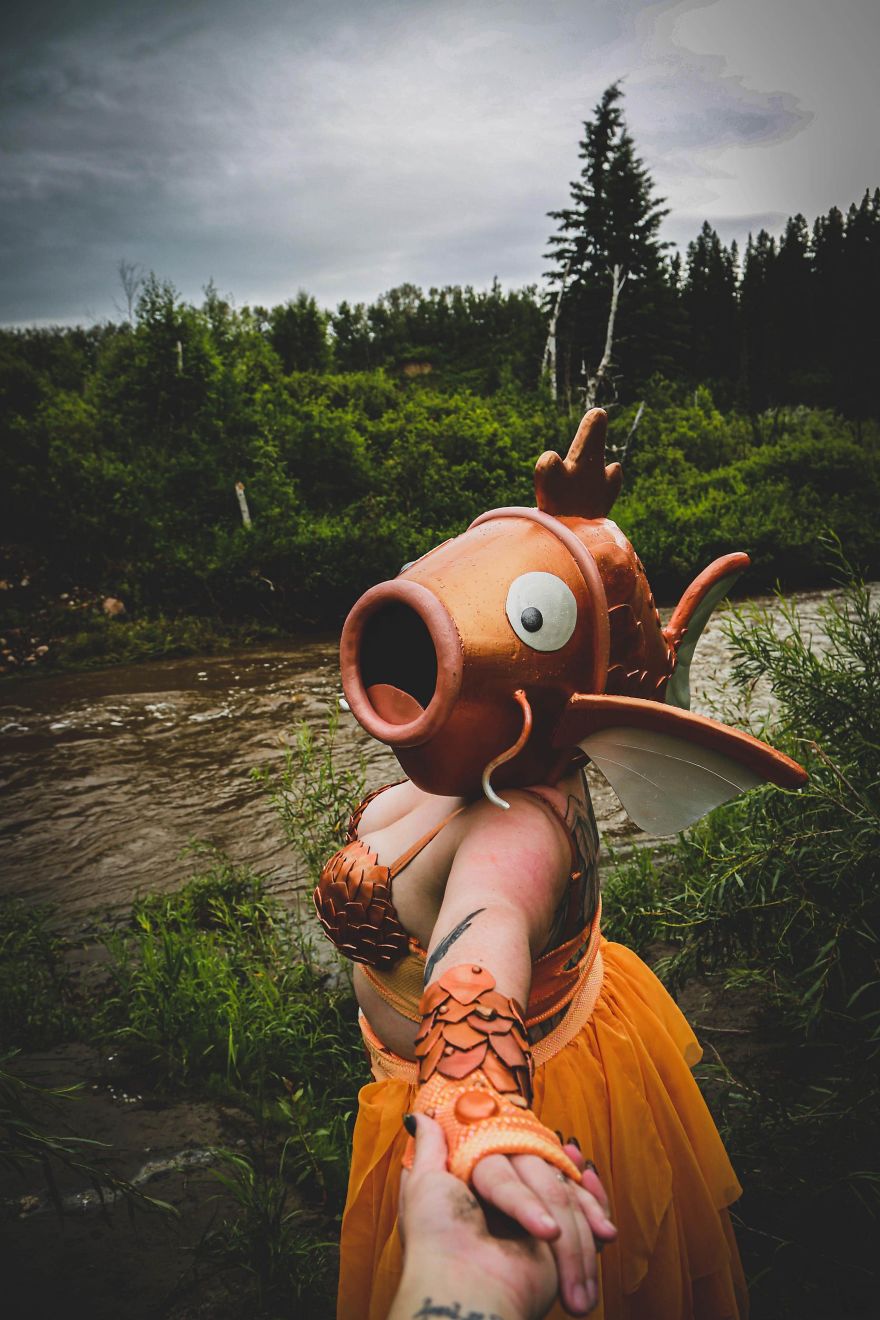 Magikarp Cosplay Inspired By Noflutter Artwork Comes To Life!