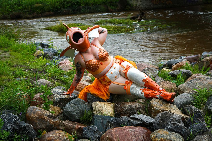 Magikarp Cosplay Inspired By Noflutter Artwork Comes To Life!