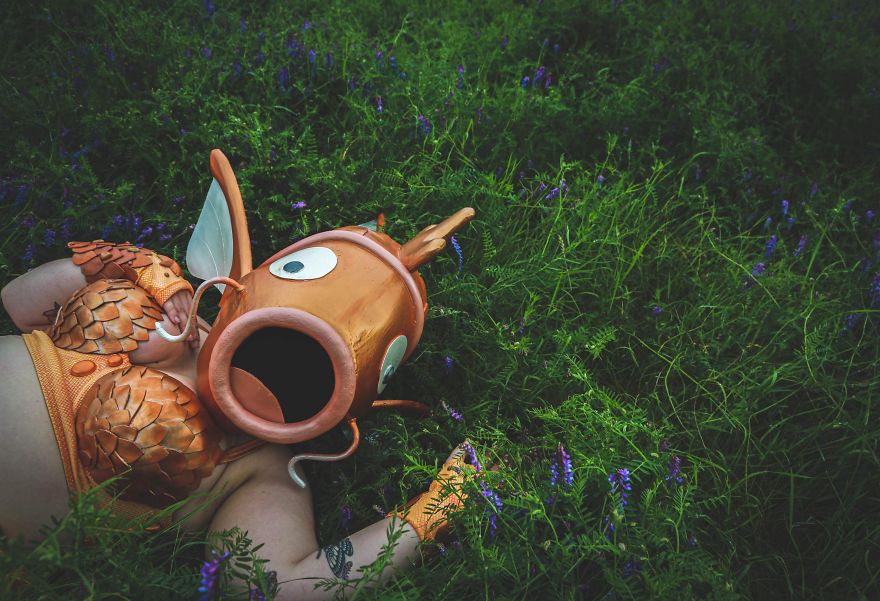 Magikarp Cosplay Inspired By Noflutter Artwork Comes To Life!