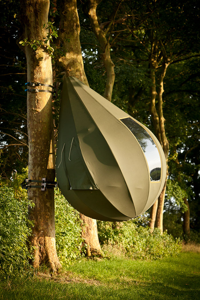 You Can Experience Camping Like Never Before With These Tear-Shaped Tents
