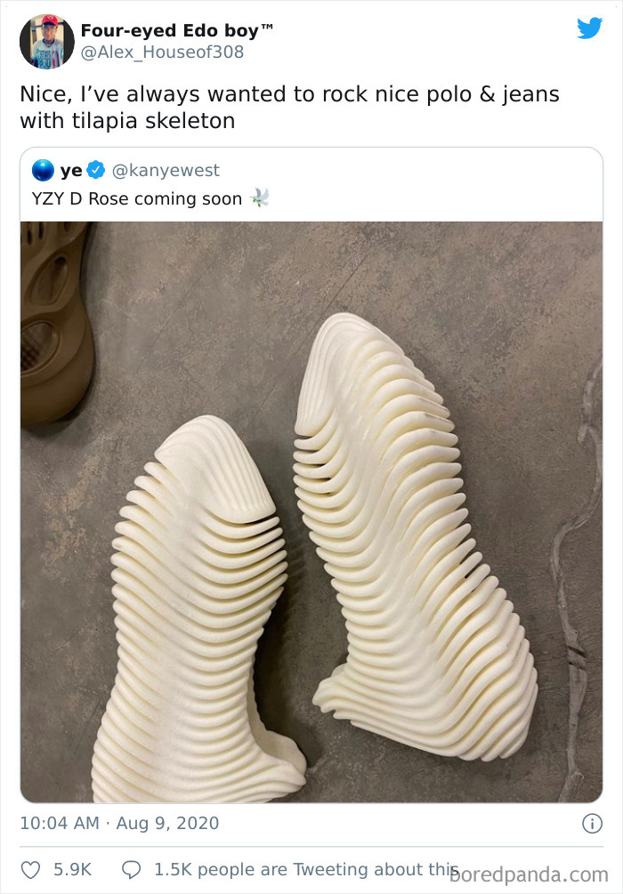 Kanye's New Yezzy Shoes