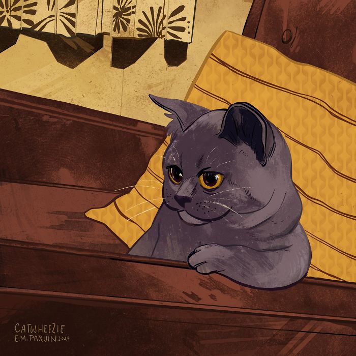 Drawing-Cats-Everyday-Em-Paquin
