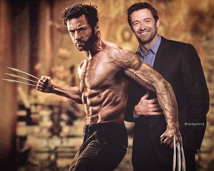 Hugh Jackman And Wolverine