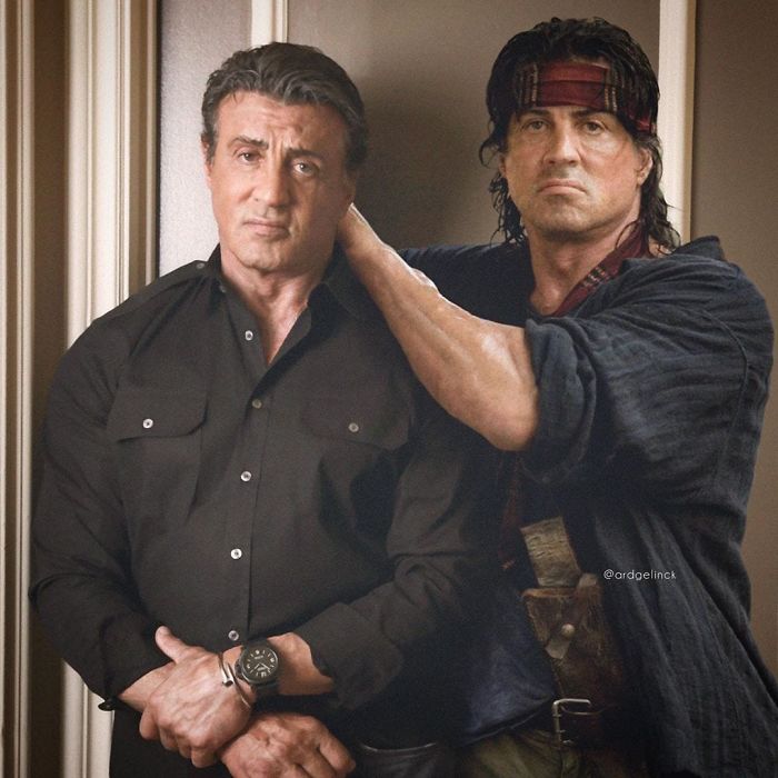 Sylvester Stallone y Rambo