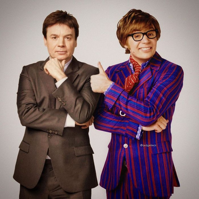 Mike Myers y Austin Powers