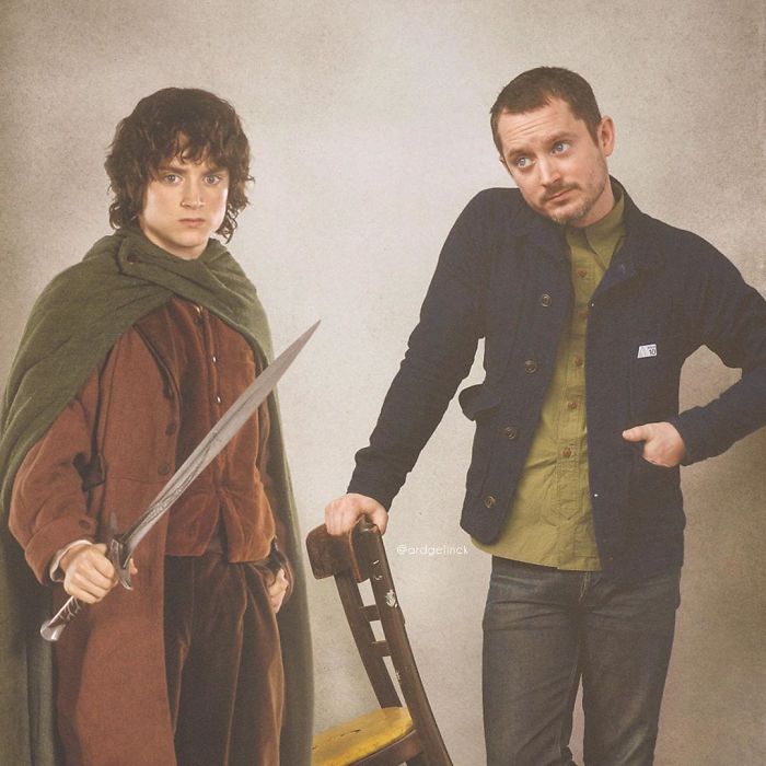 Elijah Wood y Frodo