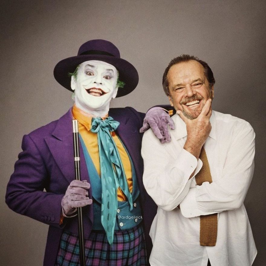 Jack Nicholson And The Joker