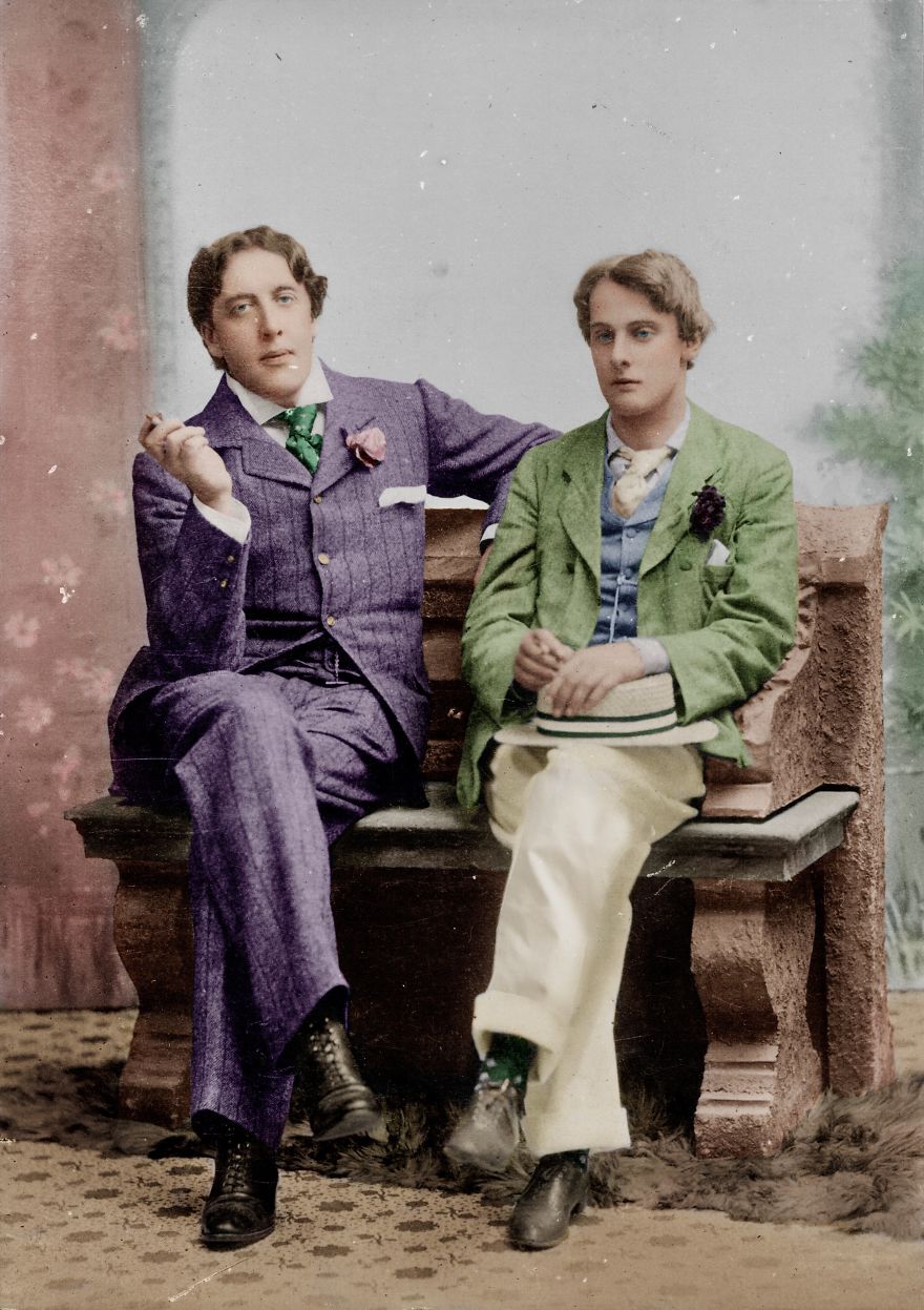 My 12 Colorized Vintage Portraits Of LGBT Couples Show Beauty And Support For The LGBTQ+ Community