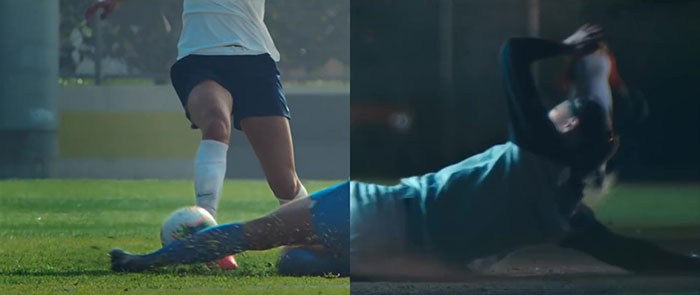 Nike Comes Out With A Powerful Covid Themed Split Screen Ad Showing How Much People Are United During The Pandemic Bored Panda