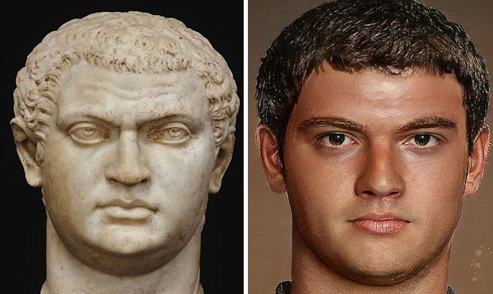 Artist Shows How All The Roman Emperors Looked By Using Facial ...