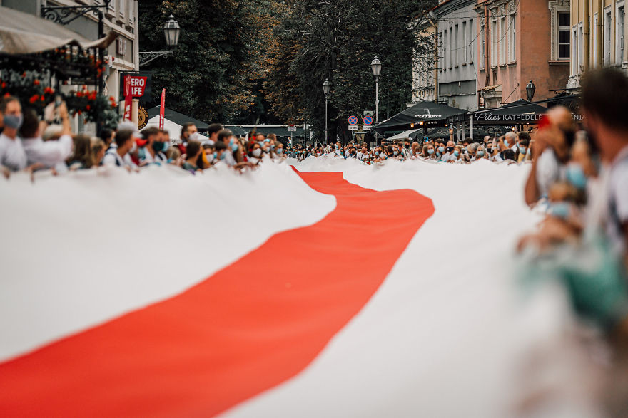 Belarus Is Facing The Biggest Protests In History And 50,000 Lithuanians Joined Hands In The ‘Freedom Way’ In Solidarity