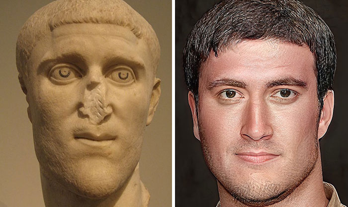 Artist Shows How Roman Emperors Looked In Real Life By Using Facial ...