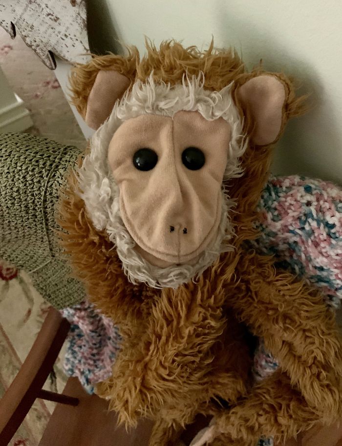 Goo, My Monkey Puppet, Used To Hide With Me When It Was Time To Hide. We’ve Been Together Nearly 40 Years